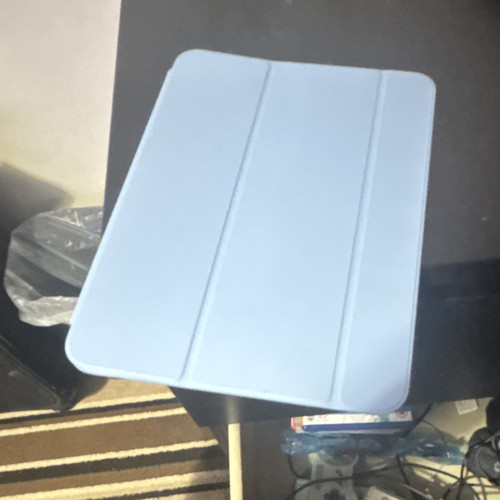 Blue folding folio case - case, cover